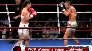 Muay Thai | Miriam Nakamoto vs Julie Kitchen