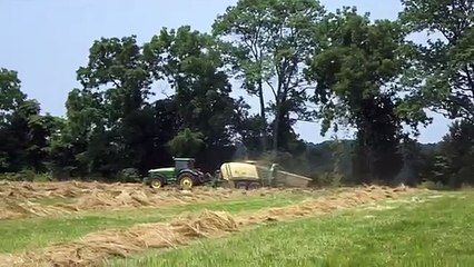 Krone Baler Is Easy To Run..