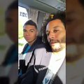 La burla de Cristiano Ronaldo a Casemiro y Marcelo en el bus de vuelta a Madrid