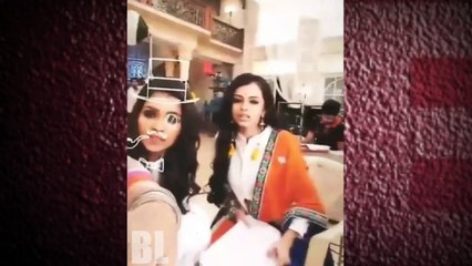 Descargar video: Off-Screen Full Masti of Anika( Surbhi Chandna ), Gauri ( Shrenu Parikh )- Ishqbaaz - 12th Jul 2017