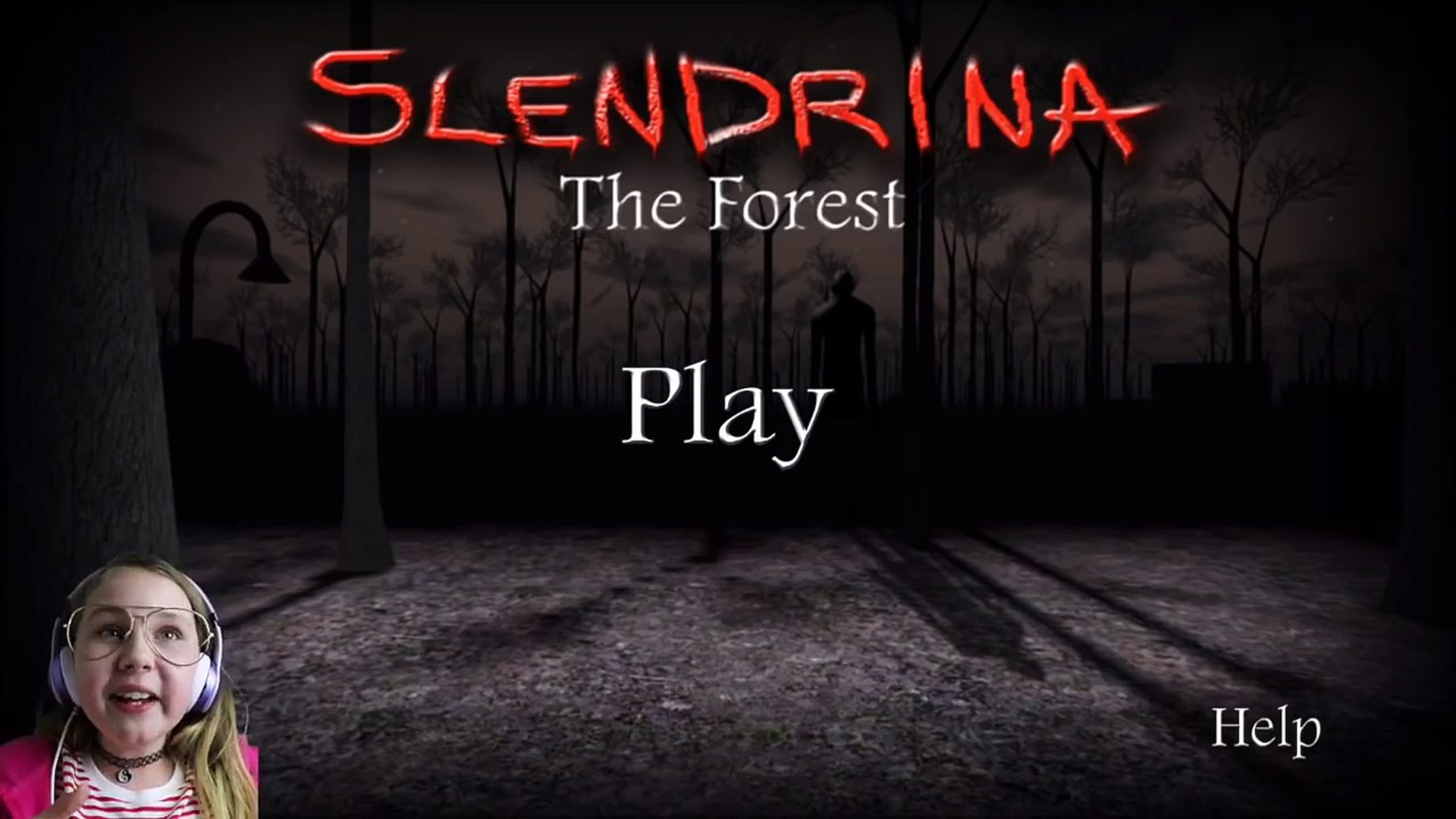 I Beat SLENDRINA The Forest Game at 3AM!! Granny's Granddaughter!! 