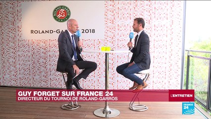 Guy Forget : "C'est une nouvelle version du tournoi de Roland-Garros"