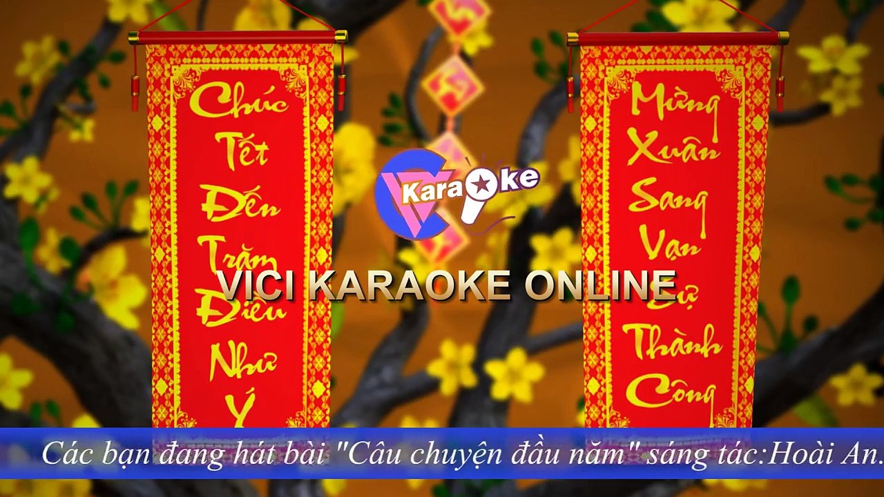 Câu chuyện đầu năm - Karaoke HD || Beat Chuẩn