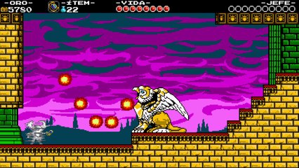 Shovel Knight Treasure Trove, griffin slayer / mata grifos