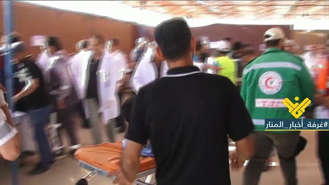 النقاط الطبية للتعامل الفوري مع المصابين اصبحت منتشرة على حدود مخيمات العودة شرق قطاع غزة