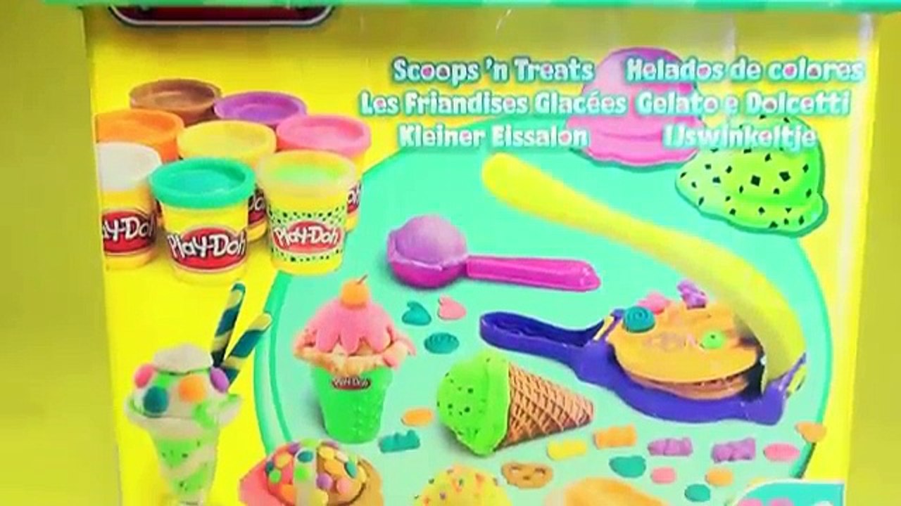 Play Doh Popsicles Ice Cream Cookie Monster play dough playset by Lababymusica