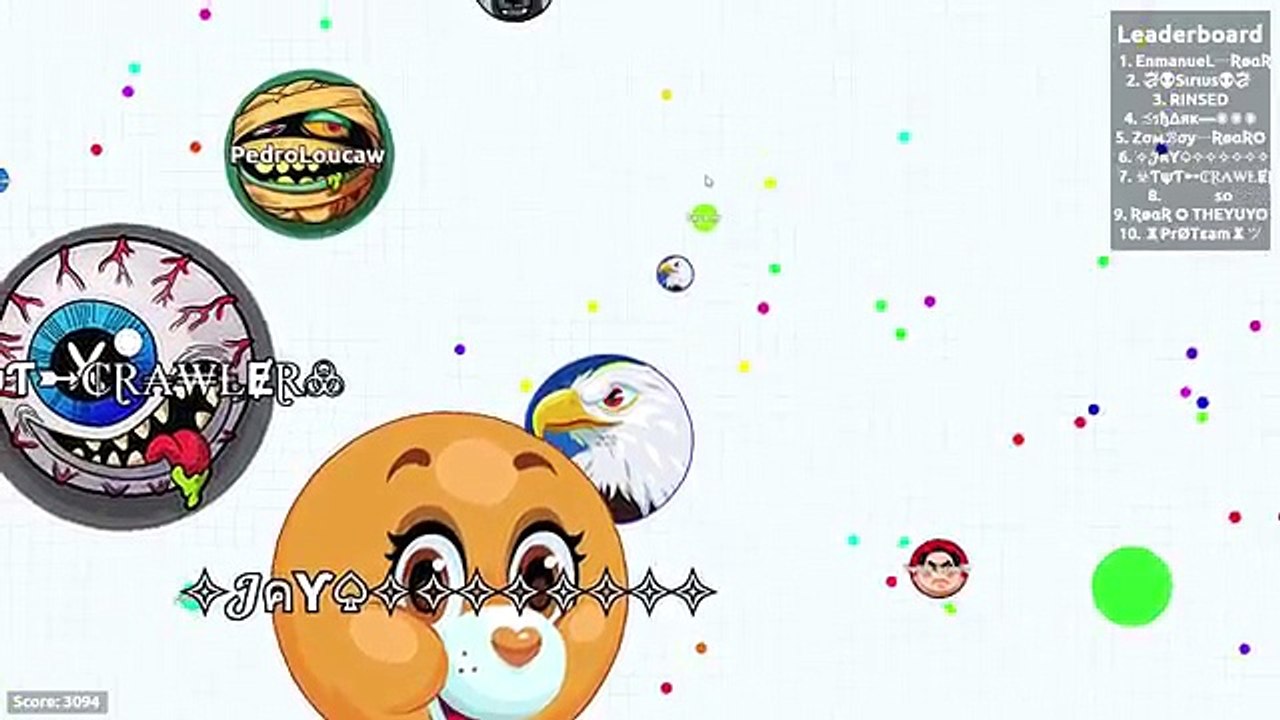 AGAR.IO // FEED ME! // #FAN UNCUT GAMEPLAY