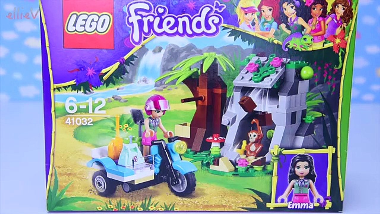 Lego Friends First Aid Jungle Bike Set Build Review Silly Play - Kid Toys
