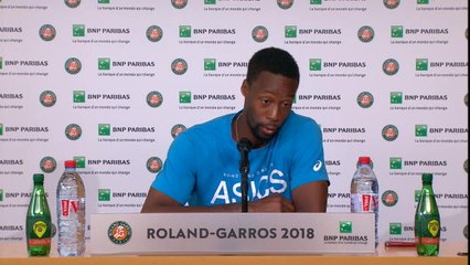 Roland-Garros - Monfils : "J'avais mal au bide"