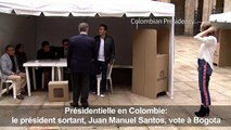 Colombie: vote du président sortant Juan Manuel Santos