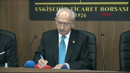 Eskişehir CHP Lideri Kılıçdaroğlu Ticaret Borsası'nda Konuştu 1