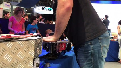 Paris: des robots "tueurs" se battent au salon Vivatech