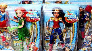 DC SUPER HERO GIRLS DOLLS Collection Review Video!!