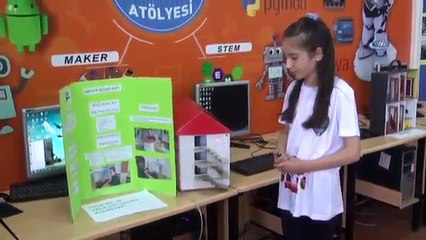 Minik Öğrenciden “Hayata Açılan Kapı’” Projesi