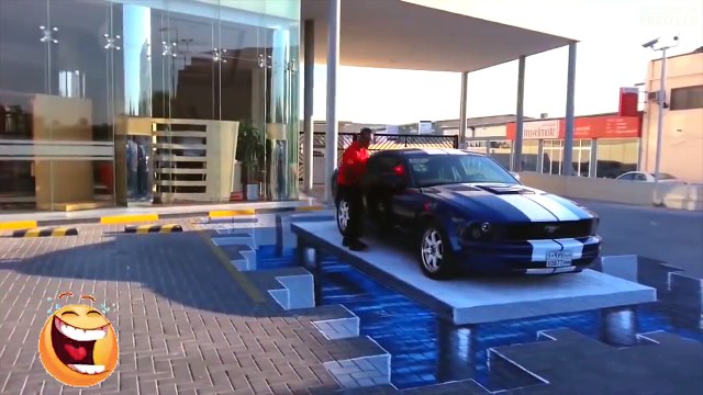 Ils piègent les passants avec des dessins ultra réalistes sur le sol