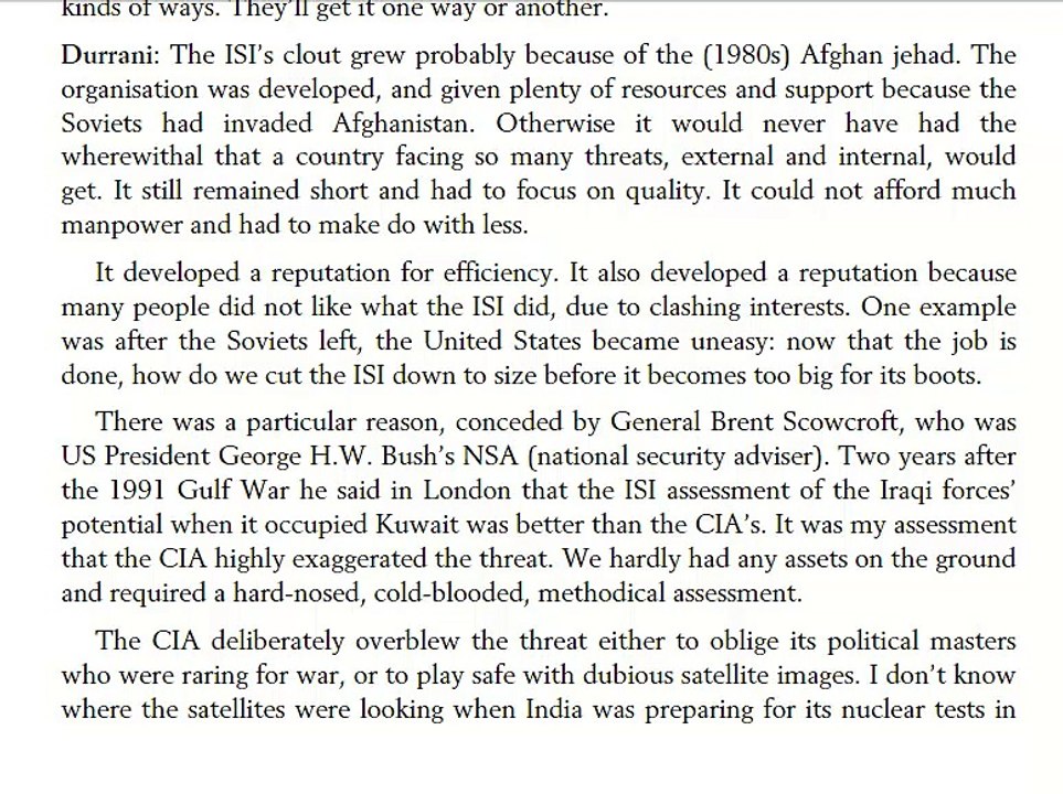 CHAPTER 2 SECTION 1 |  PAKISTAN'S DEEP STATE