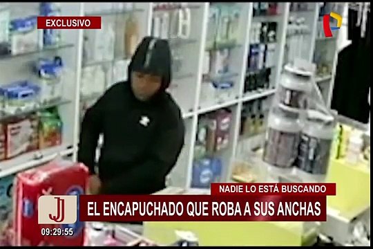 Policía aún no detiene a avezado asaltante de farmacias