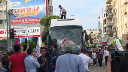 CHP'nin Cumhurbaşkanı adayı İnce, Aliağa'da - İZMİR
