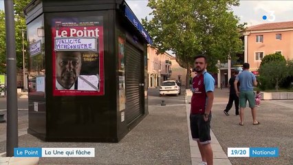 Des partisans d'Erdogan en colère contre la une du "Point"