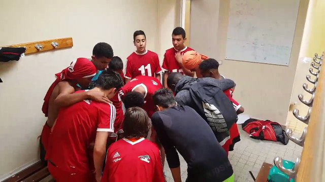 Un cri de victoire de nos U15 pour valider leur titre de champion et leur accession en pré excellence la saison prochaine . bravo a tous