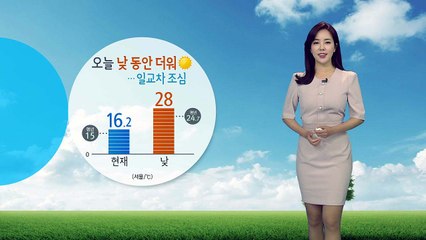 [날씨] 낮 동안 한여름 날씨...큰 일교차 주의 / YTN