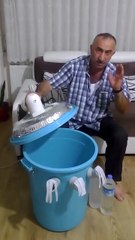 Karadenizli Mücitten Ev yapımı klime!