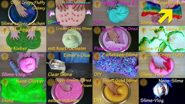 Slime: Bilou-Slime in der Hand - selber machen - DIY