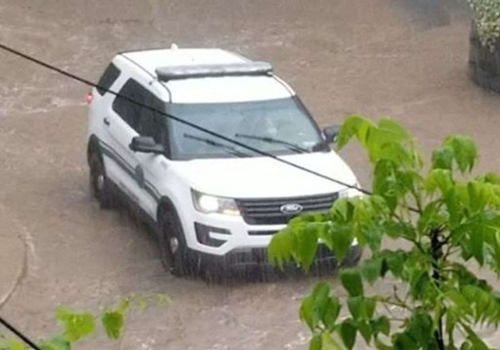 Police in Ellicott City Urge Motorists to Turn Around During Flood Emergency