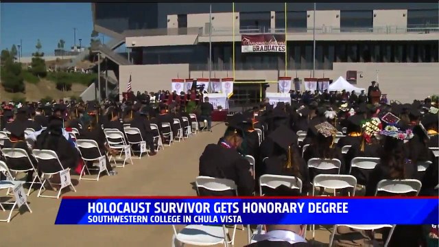 Holocaust Survivor Receives Honorary Degree for Spreading Message of Peace
