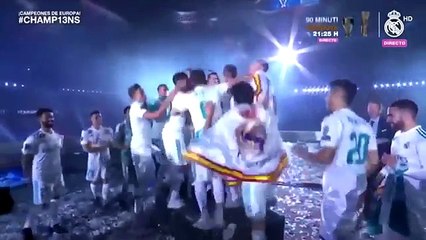 Le Bernabeu fête les héros madrilènes dans une ambiance magique