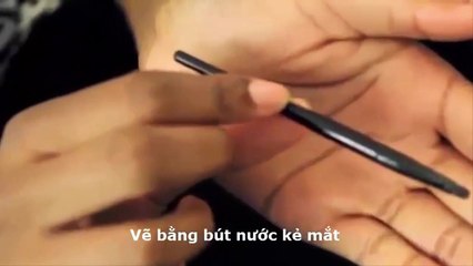 Cách in và vẽ hình xăm  tạm  thời - vẽ Henna Tattoo 5