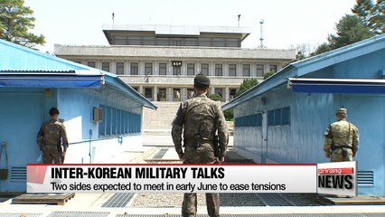 Video herunterladen: Inter-Korean military talks expected to be held early June to discuss ways to ease tension