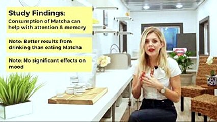 Matcha Health Benefits 2018 - What is the evidence- - YouTube