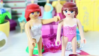 Fiesta de Navidad y Desfile de Moda con Juguetes Playmobil