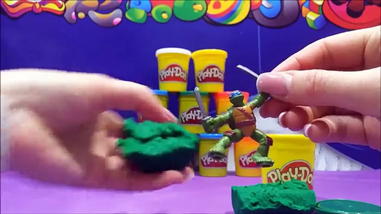 Plastilina Play Doh Opening Surprise TMNT Hello Kitty Peppa Pig & My Little Pony Toys