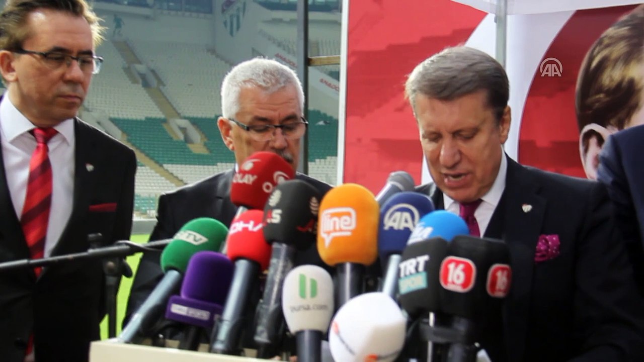 Bursaspor Kulübü Başkanı Ali Ay güven tazeledi - BURSA