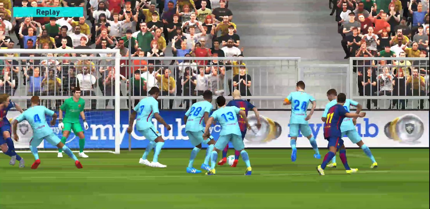 PES 2018 PRO EVOLUTION SOCCER IOS Android Gameplay HD #10