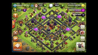 clash of clans defense strategy town hall level 10