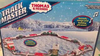 Unboxing Thomas & Friends Trackmaster Holiday Cargo Delivery Set