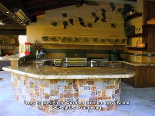How to Design an Outdoor Kitchen BBQ Island