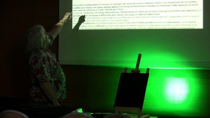 "L’Holographie une technique, un savoir, et un art qui se diversifie"  - Patrick SAINT-JEAN, Ars Mathematica.