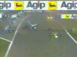 F1 1995 Estoril - Katayama crash Start