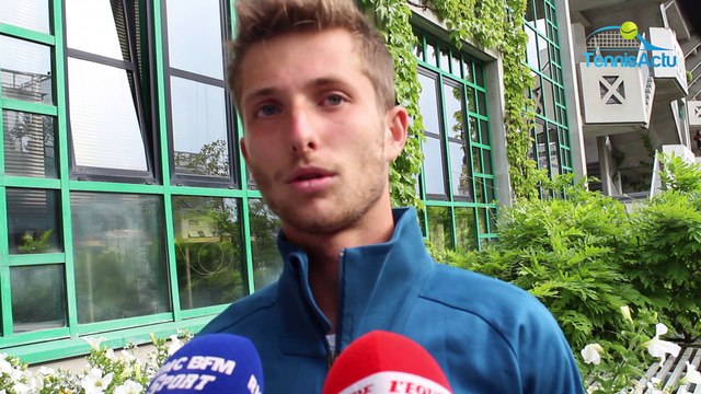 Roland-Garros 2018 - Corentin Moutet : C'est vraiment une grande fierté !
