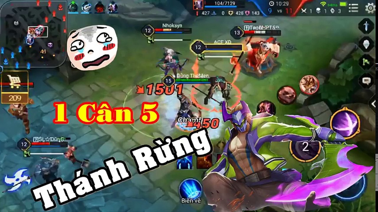 Best Nakroth - Thánh Rừng - Thằng Nào Qua Anh