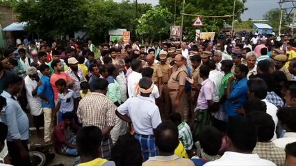 விருதுநகர் அருகே சாலைவிபத்தில் தம்பதி பலி-வீடியோ