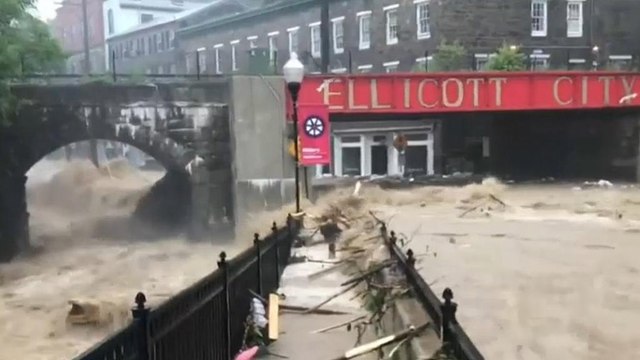 Estado de emergência em Maryland por causa de inundações repentinas