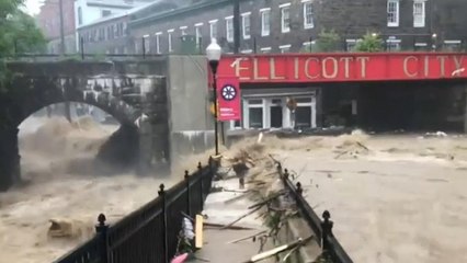 Estado de emergência em Maryland por causa de inundações repentinas