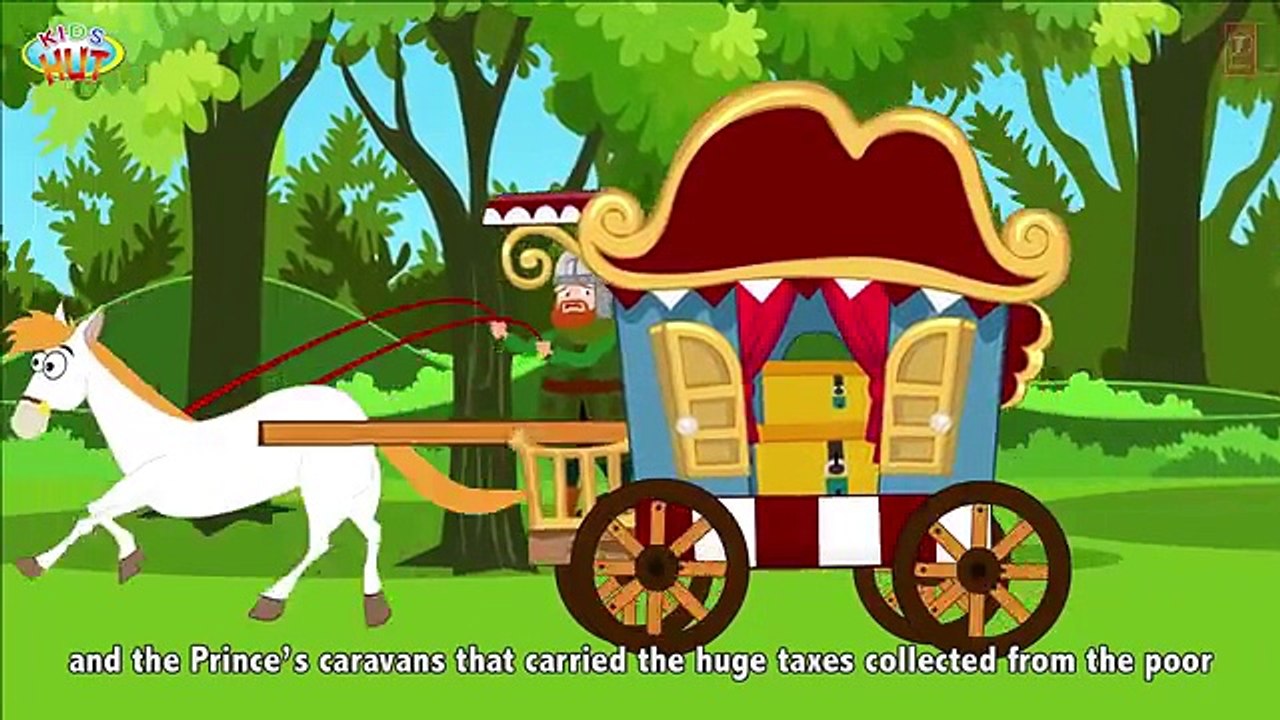 Robin Hood - Bedtimes Story For Kids || English Moral Stories For Kids || T Series Kids Hut Stories