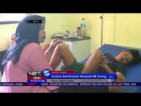 Keracunan Tutut, Korban Masih Merasakan Mual NET5