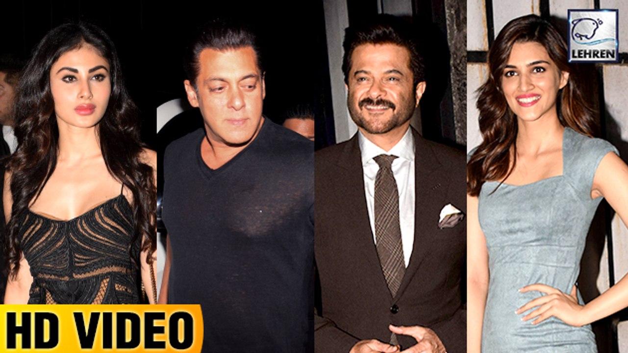 Salman, Kriti, Anil, Mouni, Kartik  At Mukesh Chhabra Birthday Bash